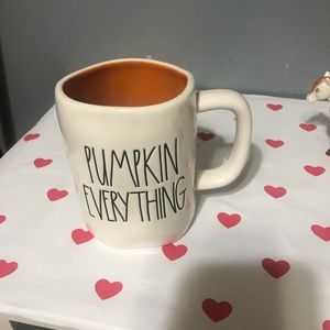 Rae Dunn pumpkin everything mug